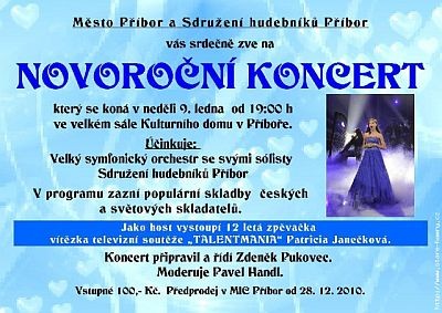 novoroční koncert příbor