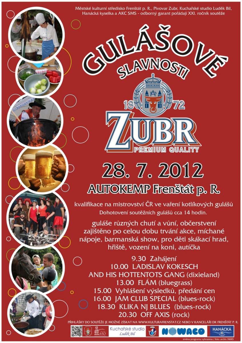 Gulášové slavnosti Frenštát 2012