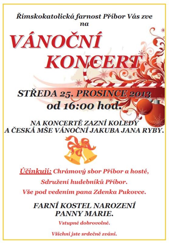 Vánoční koncert Příbor