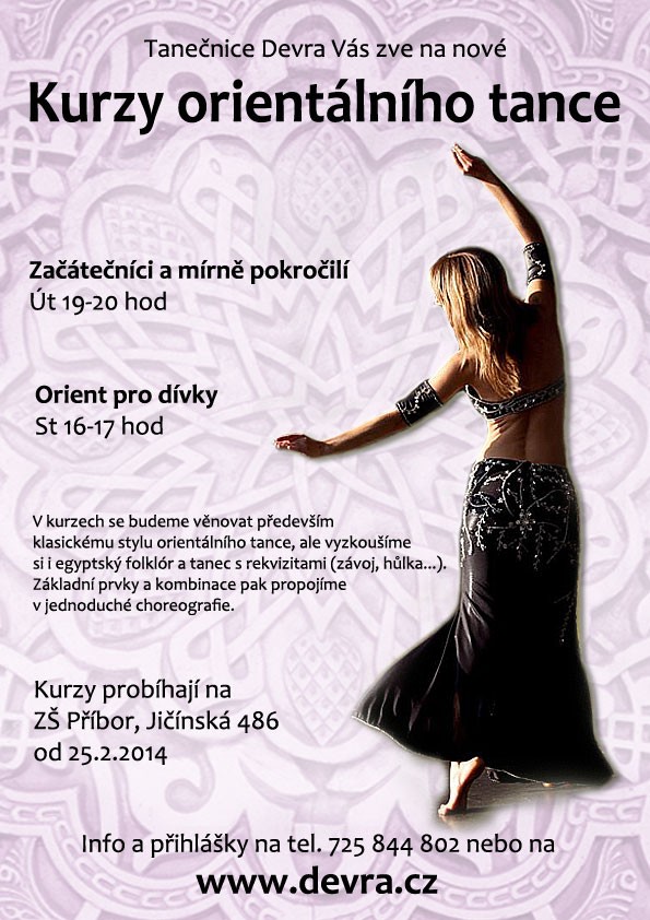 Kurzy orientálního tance Dana Lišková
