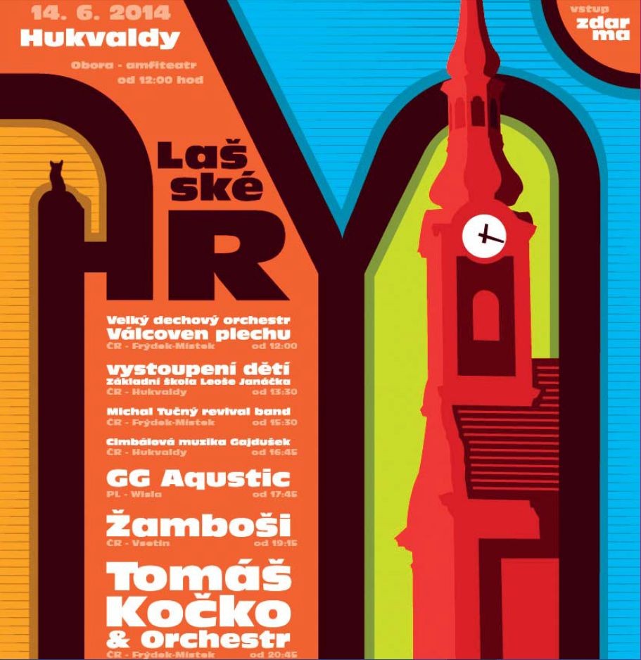 14. června 2014 Hukvaldy Lašské hry 2014