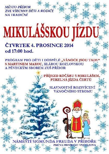Mikulášská jízda 2014 Příbor