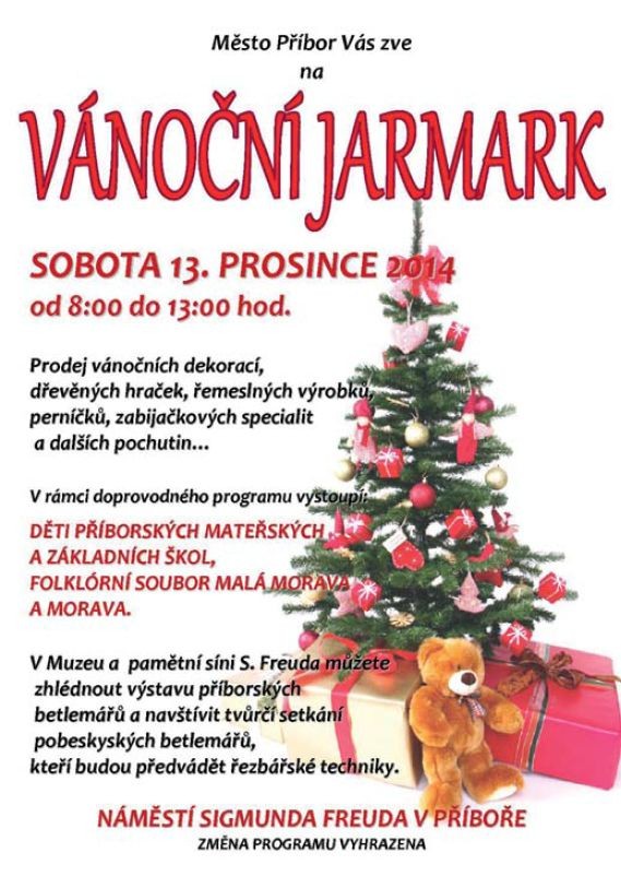 Vánoční jarmark v Příboře