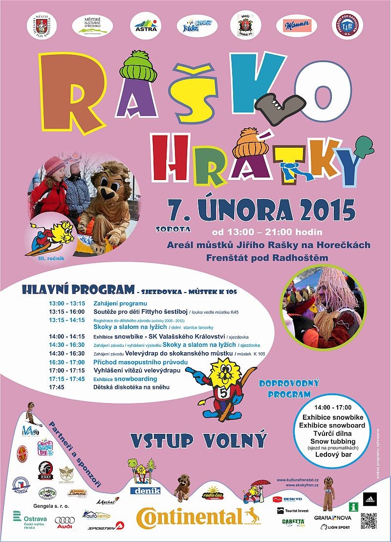 Raškohrátky Frenštát pod Radhoštěm