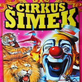 Cirkus Šimek u vlakového nádraží Příbor