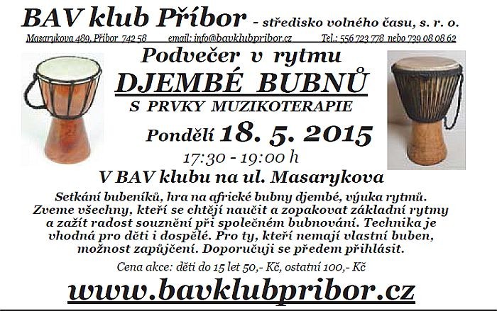18.5.2015 Jembe bubnu BAV klub