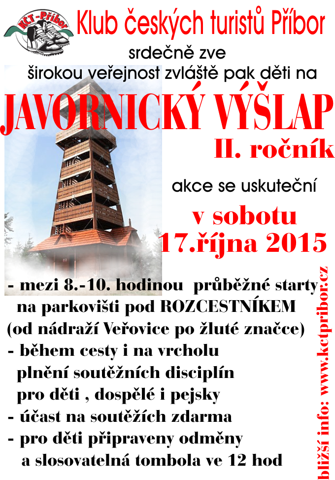 17. října 2015 2. Javornický výšlap