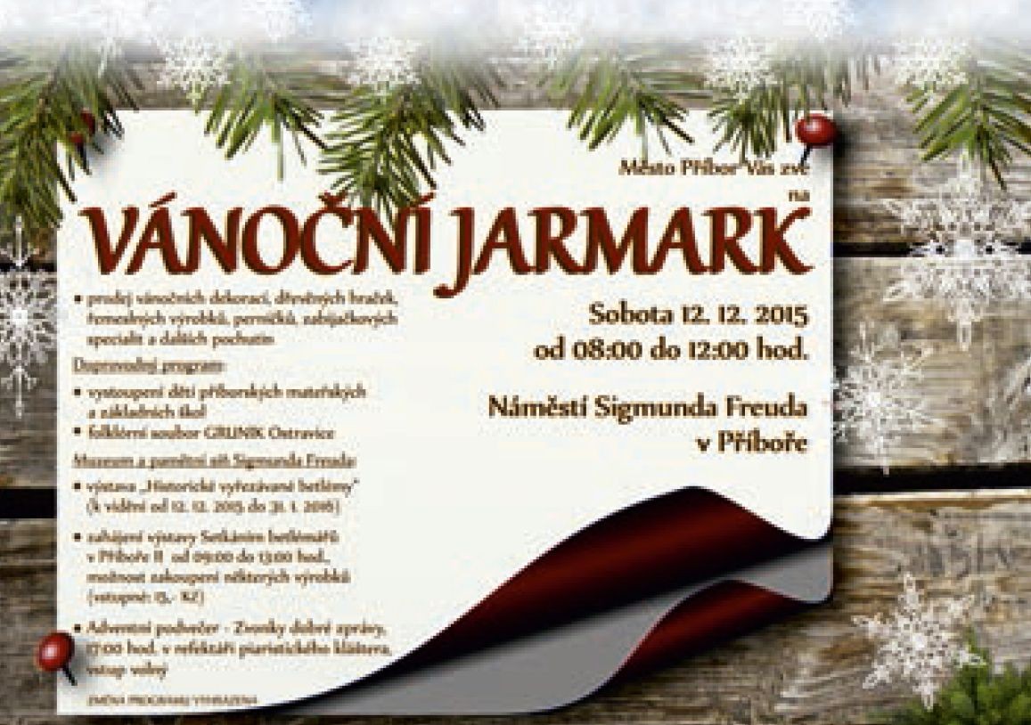 Vánoční jarmark 2015 Příbor