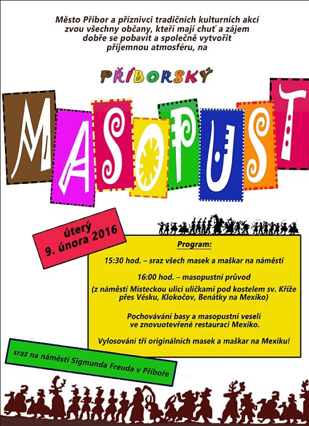 Příborský masopust 2016