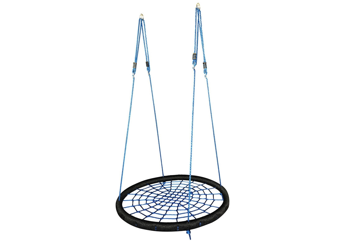 Marimex houpačka ve tvaru kruhu 100cm černá/modrá
