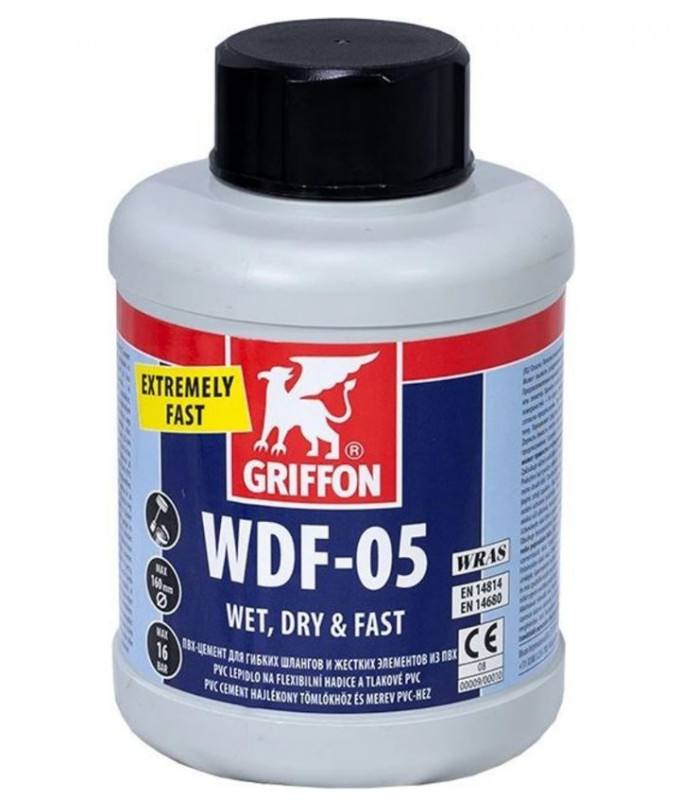Griffon WDF-05 PVC lepidlo 250ml na flexihadici