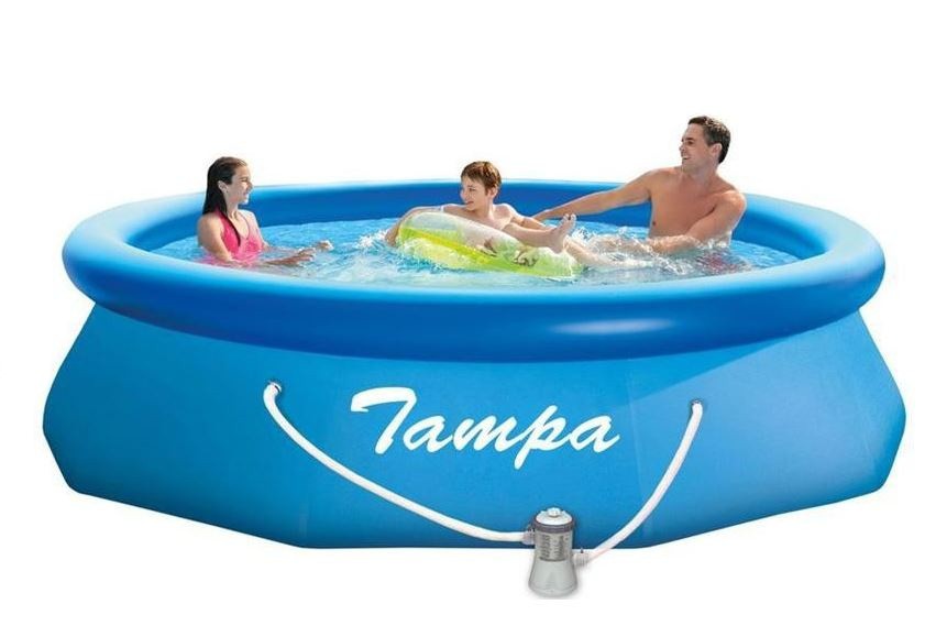 Tampa 3,05 x 0,76m bazén s kartušovou filtrací - desetiúhelník