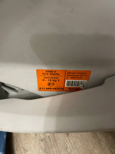 Dětská autosedačku Britax Römer King II 