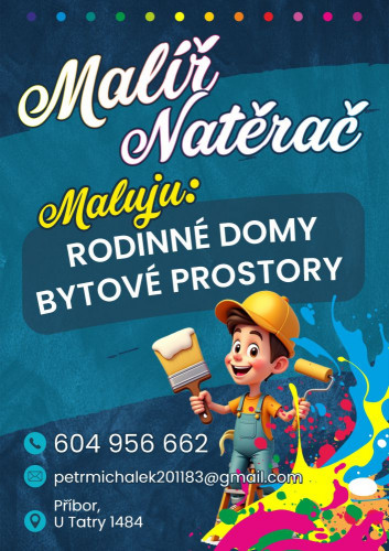 Malíř natěrač