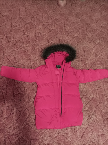 Dětská zimní červená bunda 