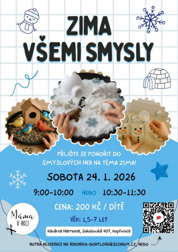 Zimní smyslohraní v Kopřivnici