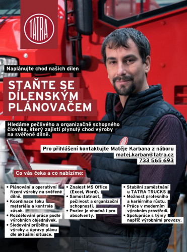 STAŇTE SE DÍLENSKÝM PLÁNOVAČEM