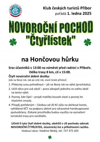 Novoroční pochod „Čtyřlístek“