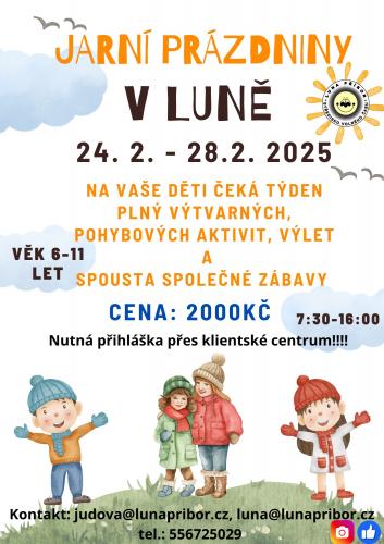JARNÍ PRÁZDNINY V  LUNĚ