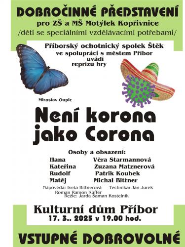 NENÍ KORONA JAKO CORONA