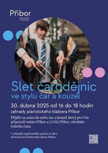 Slet čarodějnic ve stylu čar a kouzel