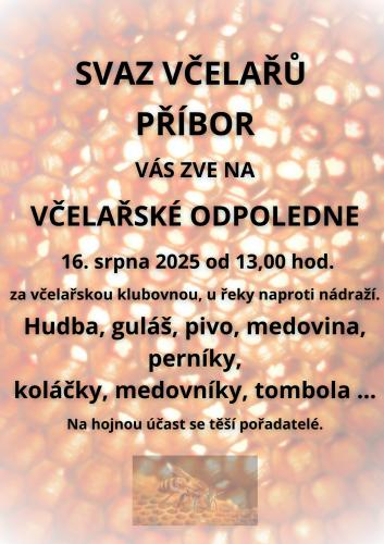? VČELAŘSKÉ ODPOLEDNE ?