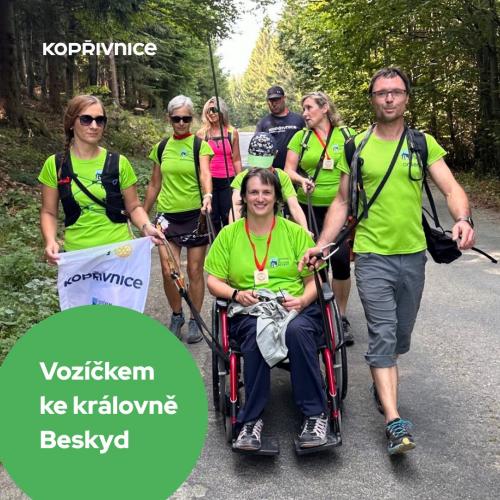 Vozíčkem ke královně Beskyd