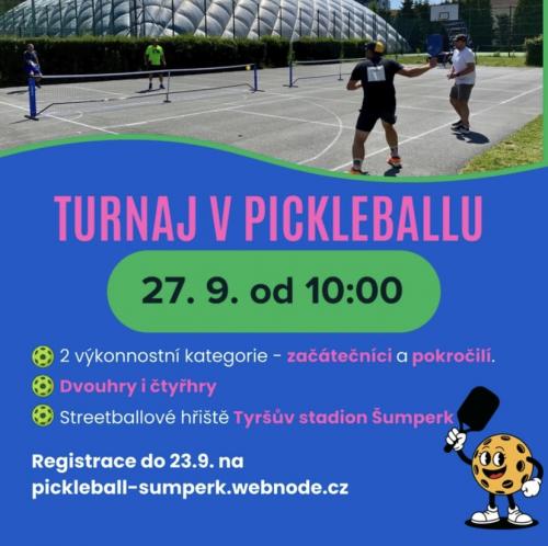 TURNAJ V PICKLEBALLU
