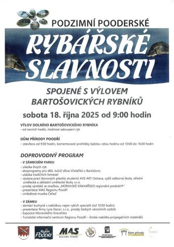 PODZIMNÍ POODERSKÉ RYBÁŘSKÉ SLAVNOSTI