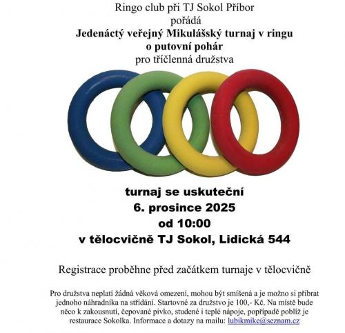 Jedenáctý veřejný Mikulášský turnaj v ringu