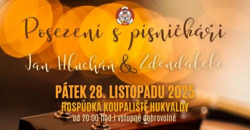 Posezení s písničkáři  Jan Hlucháň & Zdendalele