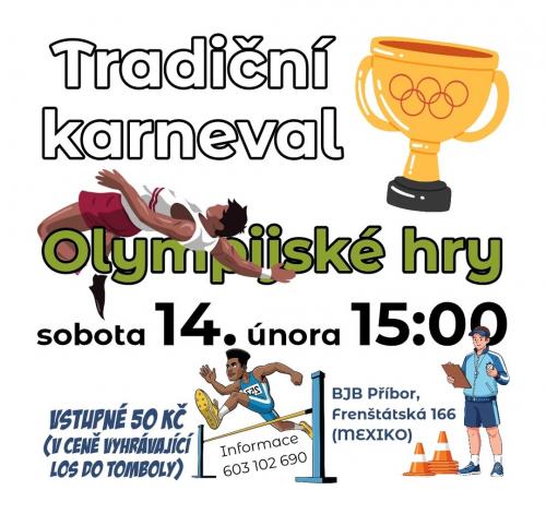 Tradiční karneval – Olympijské hry