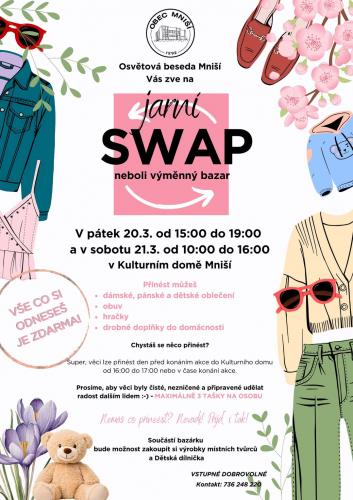 jarní SWAP neboli výměnný bazar