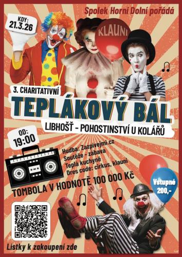 3. CHARITATIVNÍ TEPLÁKOVÝ BÁL