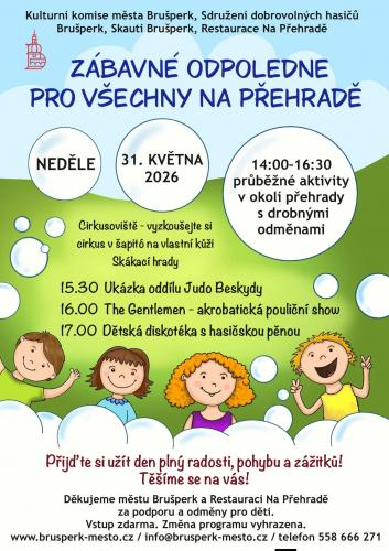ZÁBAVNÉ ODPOLEDNE PRO VŠECHNY NA PŘEHRADĚ