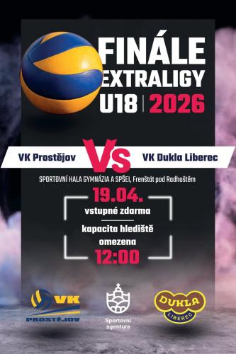 FINÁLE EXTRALIGY U18| 2026 VK Prostějov VS VK Dukla Liberec