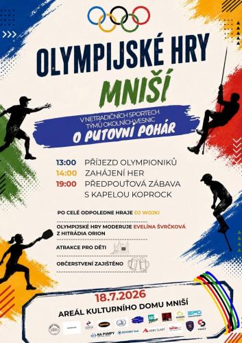 OLYMPIJSKÉ HRY MNIŠÍ