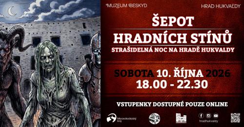Šepot hradních stínů – Strašidelná noc na hradě Hukvaldy