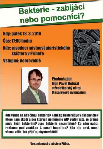 Bakterie zabijáci nebo pomocníci?