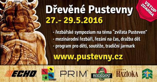 DŘEVĚNÉ PUSTEVNY 2. ročník řezbářské sympozium