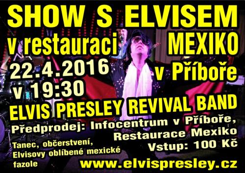 Vánoční show s Elvisem Mexico Příbor