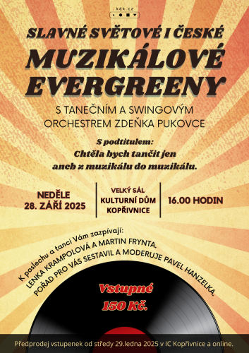 Evergreen show Chtěla bych tančit jen aneb z muzikálu do muzikálu