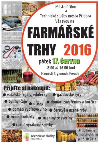 Farmářské trhy 2016