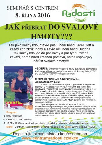 JAK PŘIBRAT DO SVALOVÉ HMOTY???