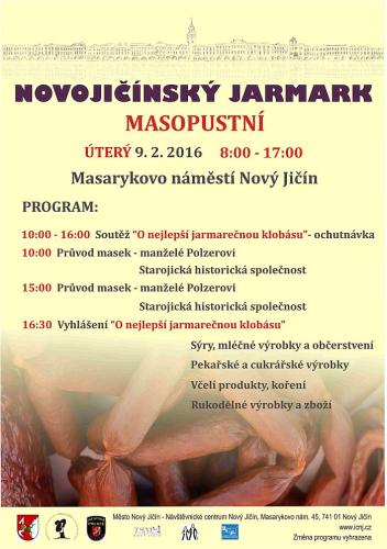 Jarmark masopust Nový Jičín