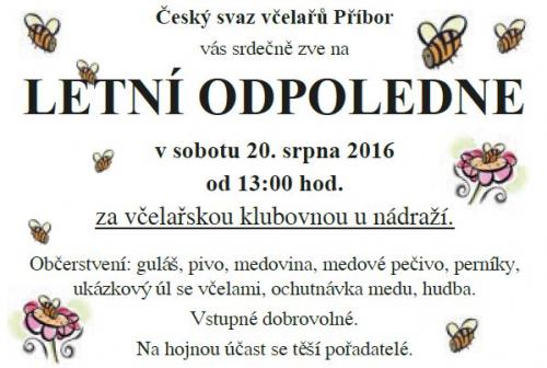 Letní odpoledne u včelařů