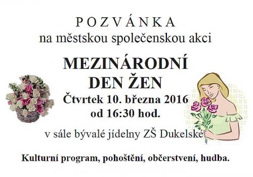 MEZINÁRODNÍ DEN ŽEN