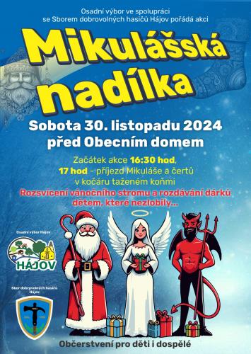 Mikulášská nadílka 2024