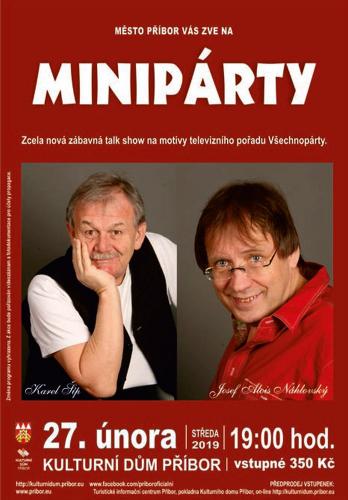 MINIPÁRTY / KAREL ŠÍP, J.A. NÁHLOVSKÝ