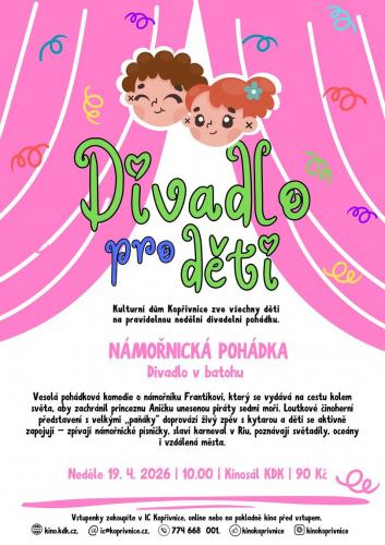 Divadlo v batohu - Námořnická pohádka